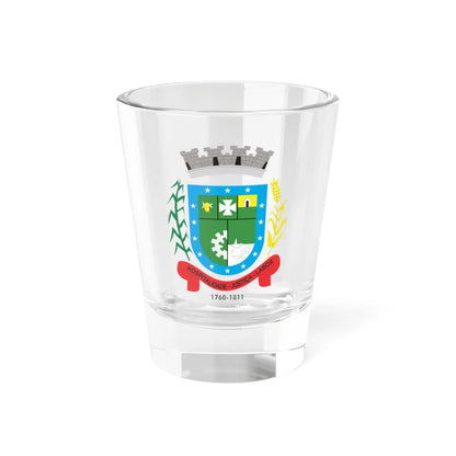 Brasão de Santo Antônio da Patrulha (Brazil) (Coat of Arms) Shot Glass 1.5oz 1.5oz - Go Mug Yourself