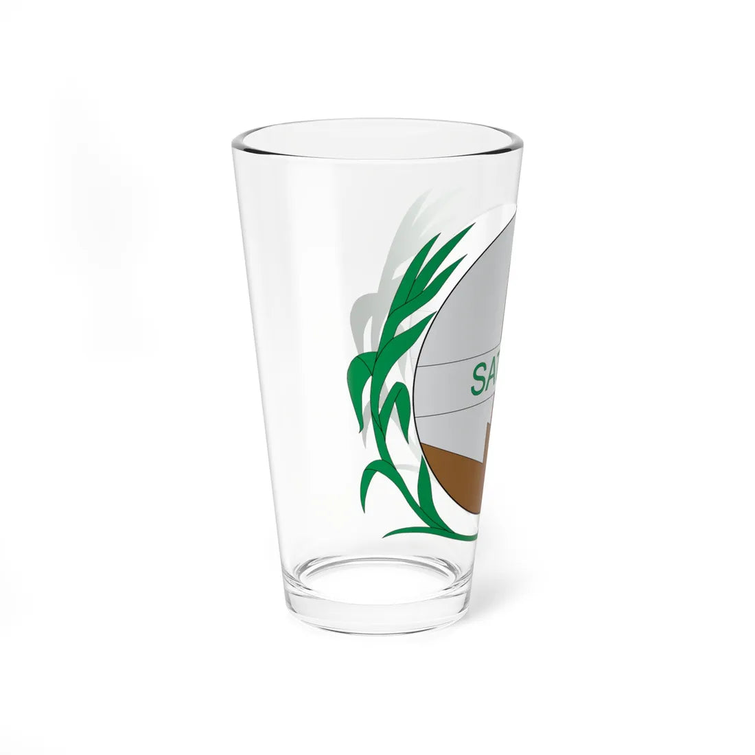 Brasão de Satuba - AL (Brazil) (Coat of Arms) Pint Glass 16oz - Go Mug Yourself
