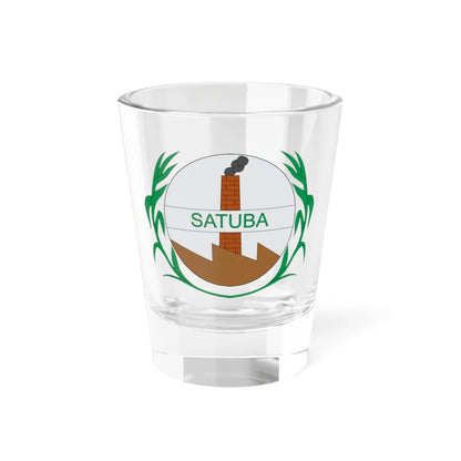 Brasão de Satuba - AL (Brazil) (Coat of Arms) Shot Glass 1.5oz 1.5oz - Go Mug Yourself