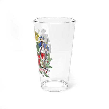 Brasão de São José dos Campos (Brazil) (Coat of Arms) Pint Glass 16oz - Go Mug Yourself
