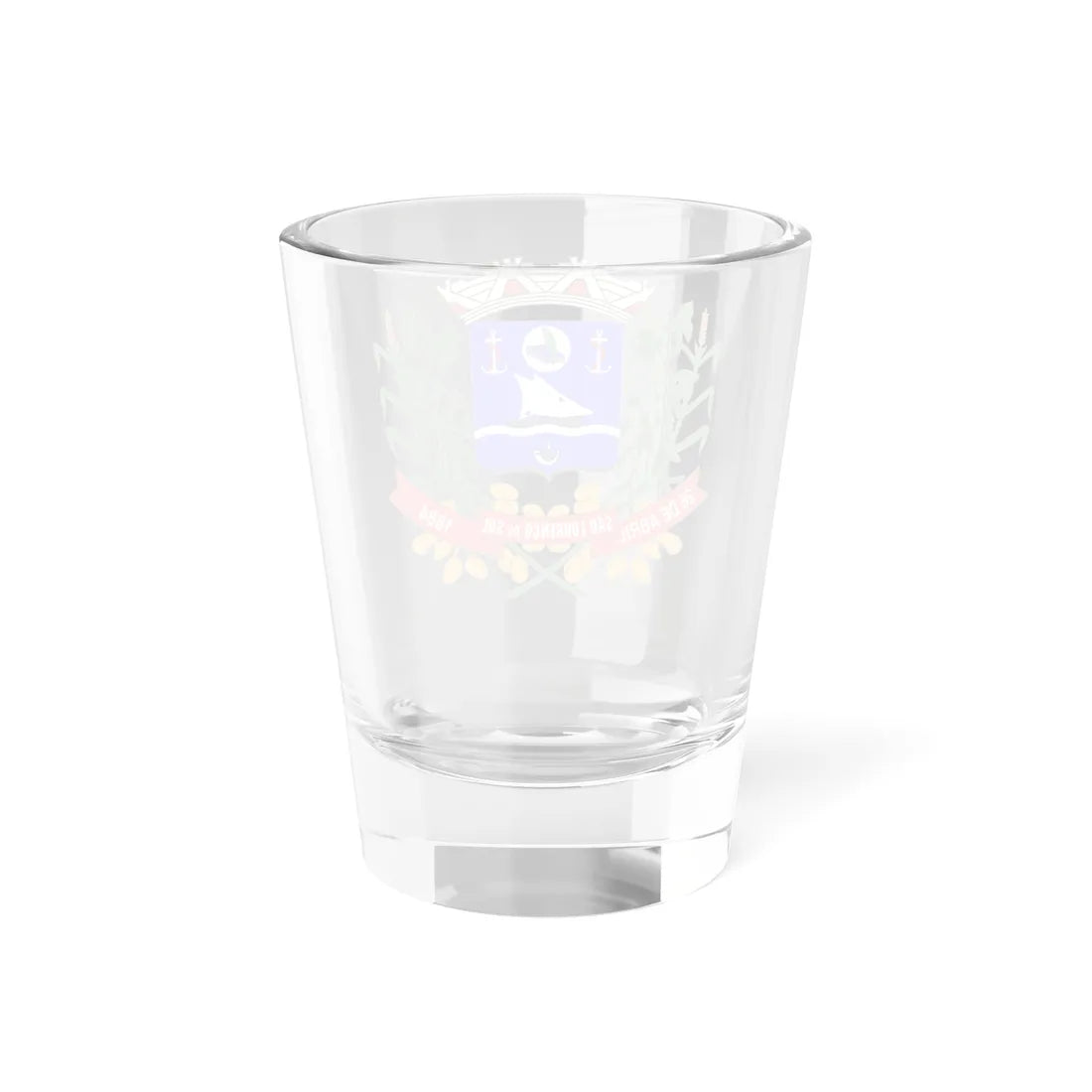 Brasão de São Lourenço do Sul (Brazil) (Coat of Arms) Shot Glass 1.5oz - Go Mug Yourself