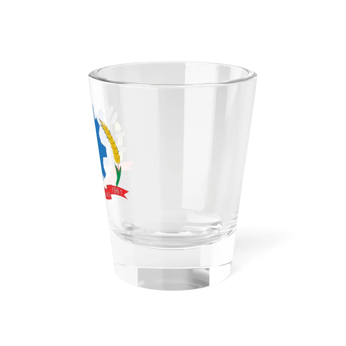 Brasão de São Miguel do Iguaçu - PR (Brazil) (Coat of Arms) Shot Glass 1.5oz - Go Mug Yourself