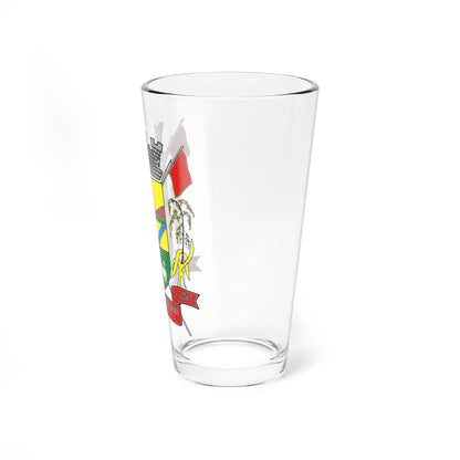Brasão de São Sepé (Brazil) (Coat of Arms) Pint Glass 16oz - Go Mug Yourself