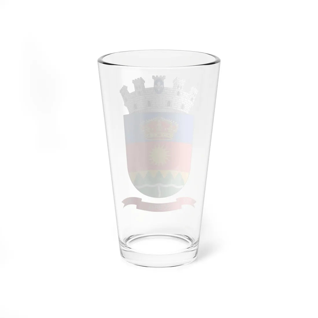 Brasão de Sobral - CE (Brazil) (Coat of Arms) Pint Glass 16oz - Go Mug Yourself