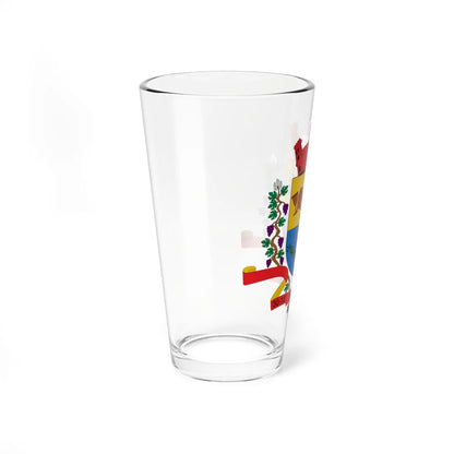 Brasão de Tangará - SC (Brazil) (Coat of Arms) Pint Glass 16oz - Go Mug Yourself