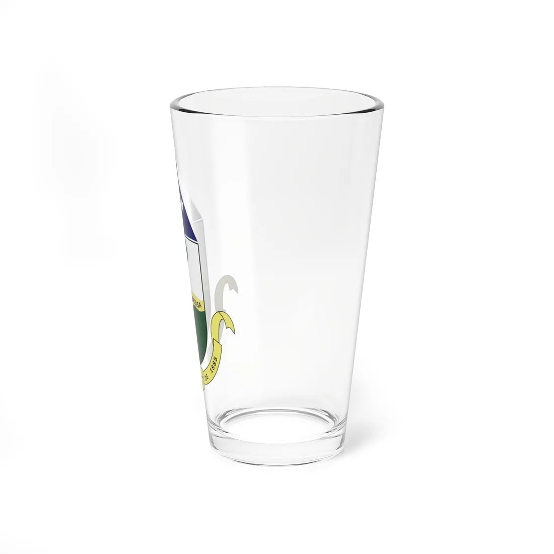 Brasão de Tefé  AM (Brazil) (Coat of Arms) Pint Glass 16oz - Go Mug Yourself