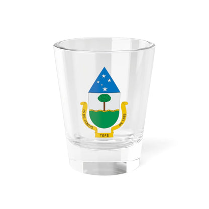 Brasão de Tefé - AM (Brazil) (Coat of Arms) Shot Glass 1.5oz 1.5oz - Go Mug Yourself
