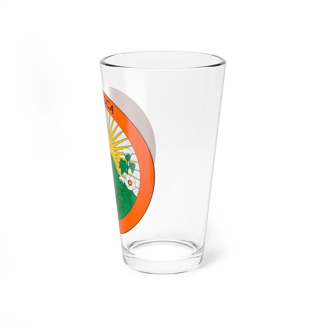 Brasão de Tejuçuoca - CE (Brazil) (Coat of Arms) Pint Glass 16oz - Go Mug Yourself