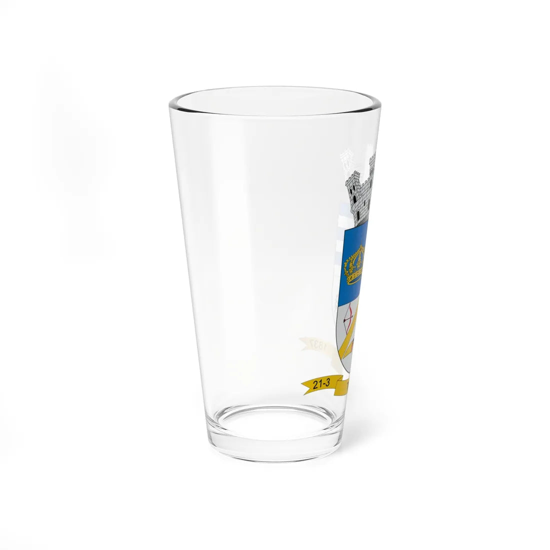 Brasão de Tucano - BA (Brazil) (Coat of Arms) Pint Glass 16oz - Go Mug Yourself