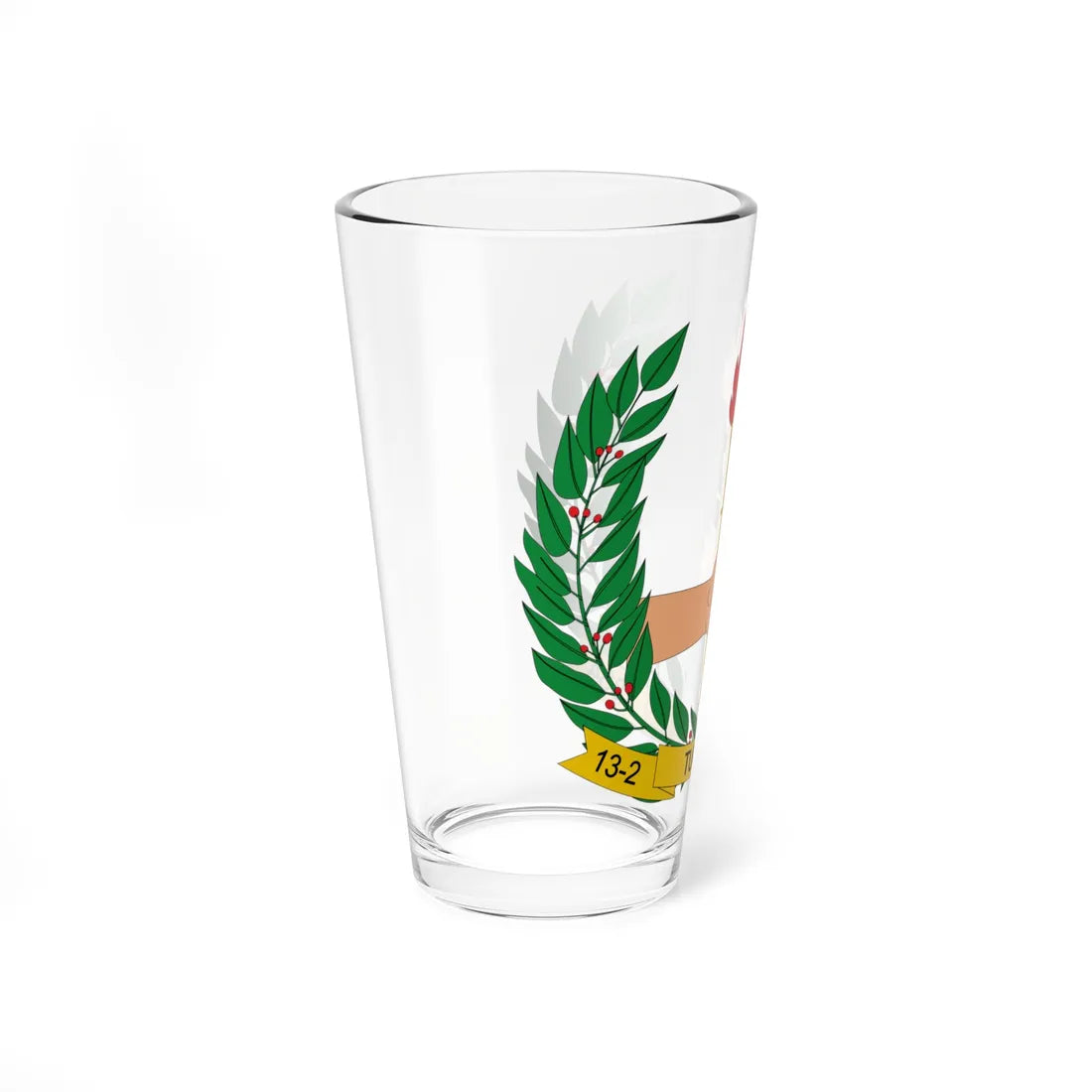 Brasão de Turiaçu - MA (Brazil) (Coat of Arms) Pint Glass 16oz - Go Mug Yourself