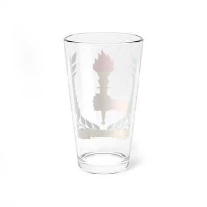 Brasão de Turiaçu - MA (Brazil) (Coat of Arms) Pint Glass 16oz - Go Mug Yourself