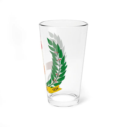 Brasão de Turiaçu - MA (Brazil) (Coat of Arms) Pint Glass 16oz - Go Mug Yourself