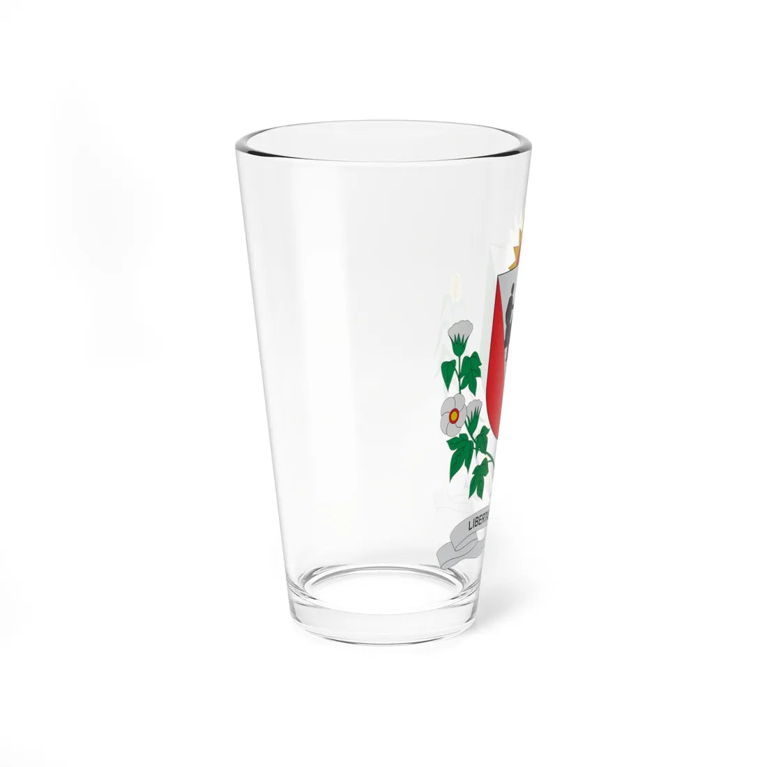 Brasão de União dos Palmares - AL (Brazil) (Coat of Arms) Pint Glass 16oz - Go Mug Yourself