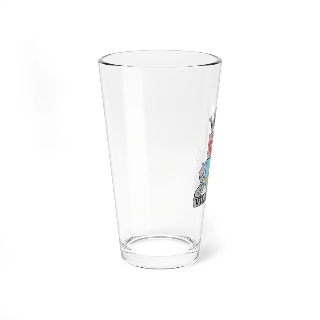 Brasão de Vila Velha (Brazil) (Coat of Arms) Pint Glass 16oz - Go Mug Yourself