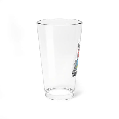 Brasão de Vila Velha (Brazil) (Coat of Arms) Pint Glass 16oz - Go Mug Yourself