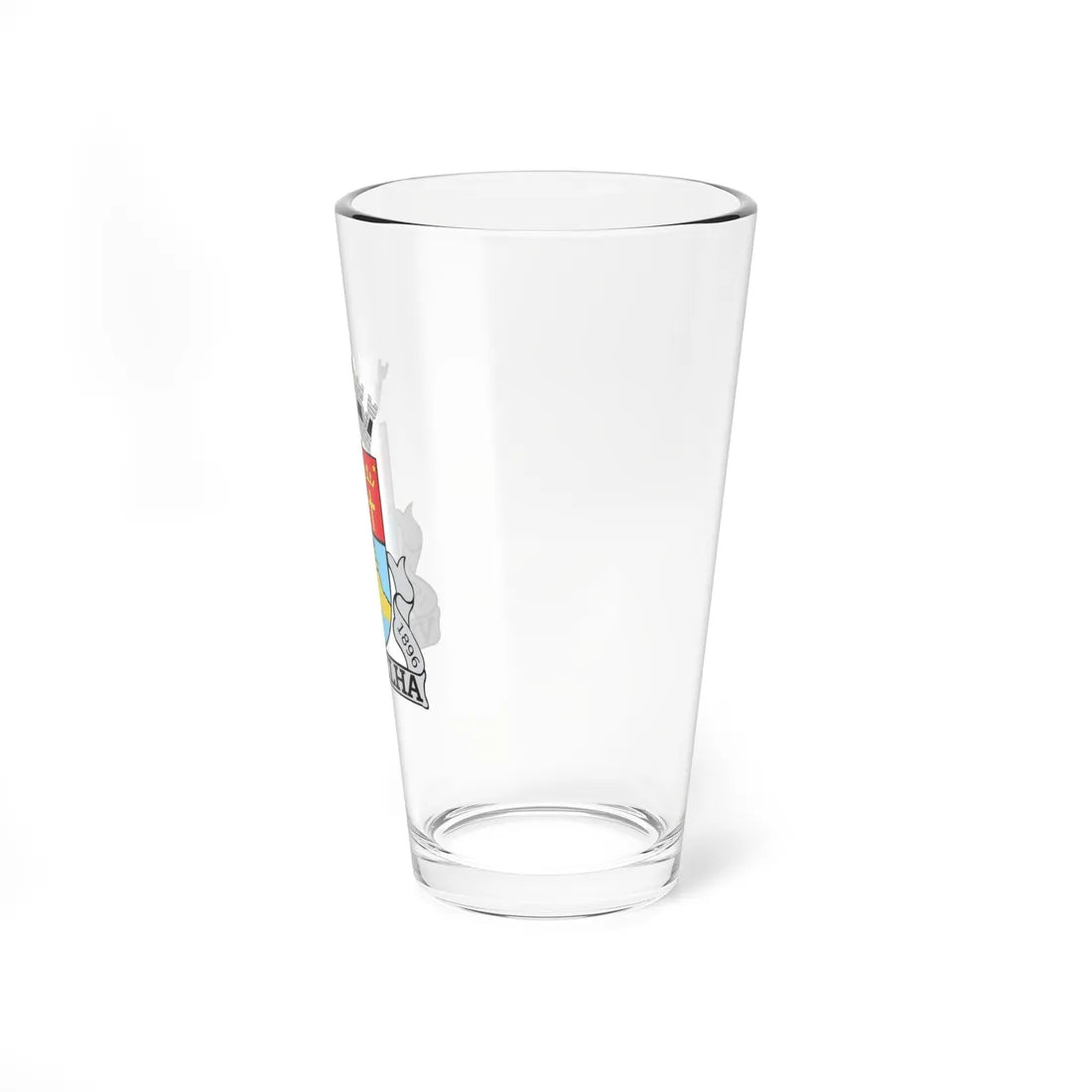 Brasão de Vila Velha (Brazil) (Coat of Arms) Pint Glass 16oz - Go Mug Yourself