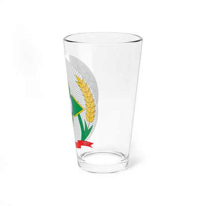 Brasão de Vilhena - RO (Brazil) (Coat of Arms) Pint Glass 16oz - Go Mug Yourself