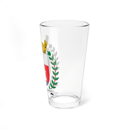 Brasão de Vinhedo - SP (Brazil) (Coat of Arms) Pint Glass 16oz - Go Mug Yourself