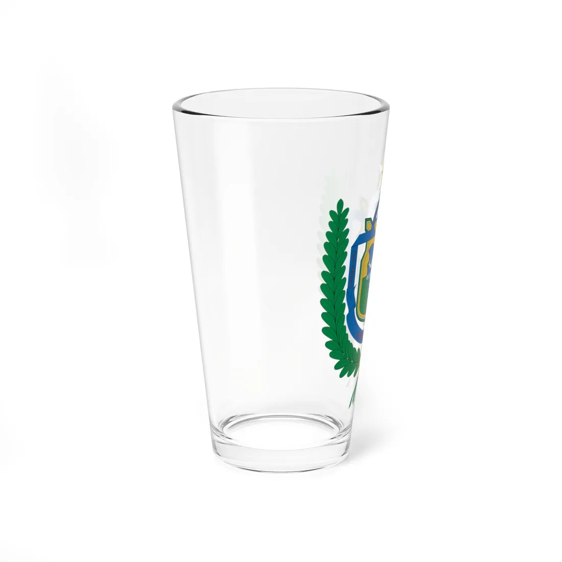 Brasão de Vitória do Jari - AP (Brazil) (Coat of Arms) Pint Glass 16oz - Go Mug Yourself