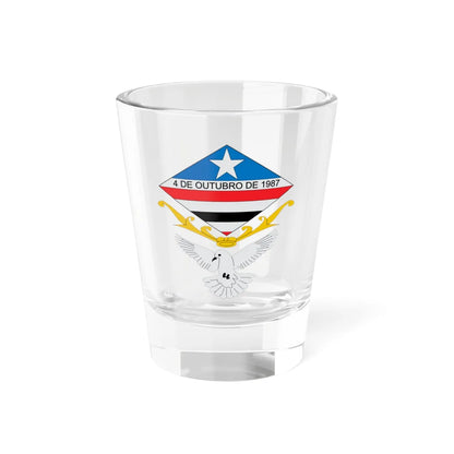 Brasão de Zé Doca - MA (Brazil) (Coat of Arms) Shot Glass 1.5oz 1.5oz - Go Mug Yourself