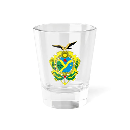 Brasão do Amazonas (Brazil) (Coat of Arms) Shot Glass 1.5oz 1.5oz - Go Mug Yourself