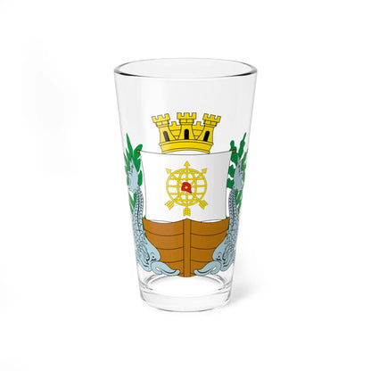 Brasão do Distrito Federal Brasil 1896-1957 (Brazil) (Coat of Arms) Pint Glass 16oz 16oz - Go Mug Yourself