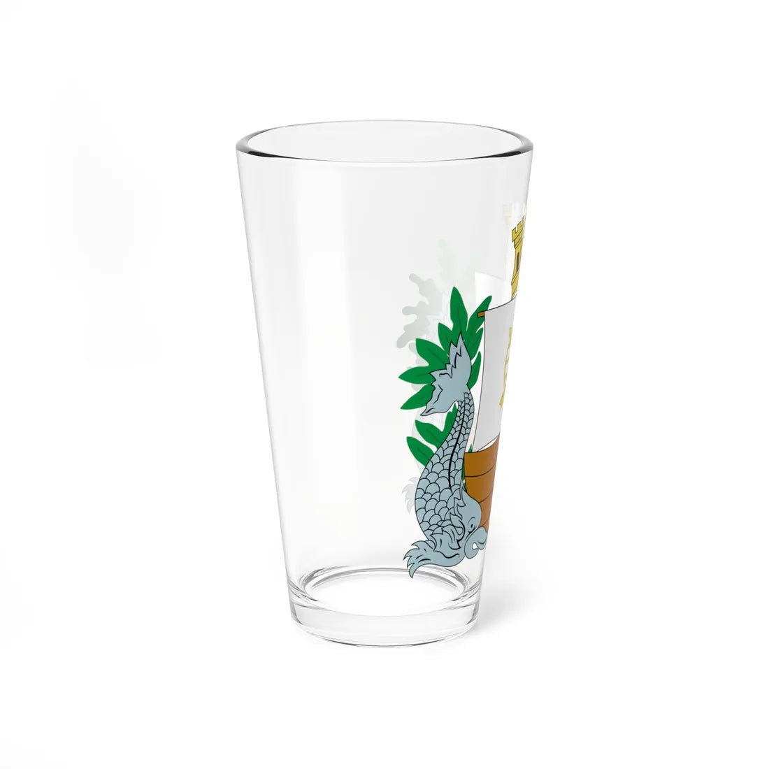 Brasão do Distrito Federal Brasil 1896-1957 (Brazil) (Coat of Arms) Pint Glass 16oz - Go Mug Yourself
