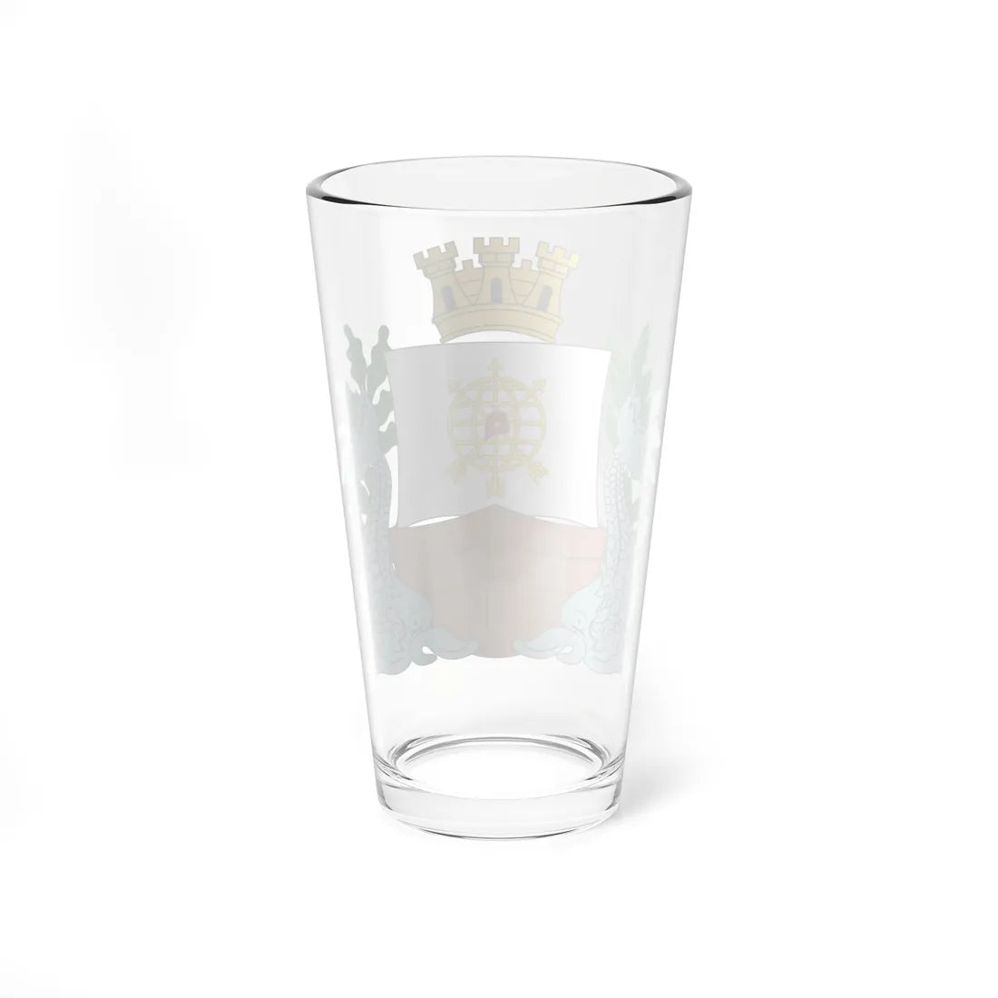 Brasão do Distrito Federal Brasil 1896-1957 (Brazil) (Coat of Arms) Pint Glass 16oz - Go Mug Yourself