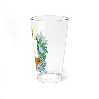 Brasão do Distrito Federal Brasil 1896-1957 (Brazil) (Coat of Arms) Pint Glass 16oz - Go Mug Yourself