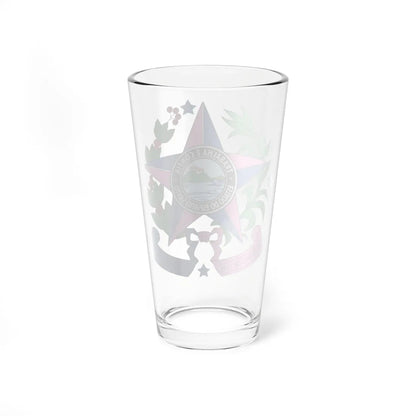 Brasão do Espírito Santo (Brazil) (Coat of Arms) Pint Glass 16oz - Go Mug Yourself