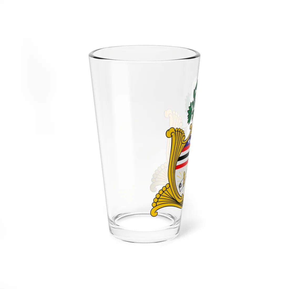 Brasão do Maranhão (Brazil) (Coat of Arms) Pint Glass 16oz - Go Mug Yourself