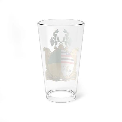 Brasão do Maranhão (Brazil) (Coat of Arms) Pint Glass 16oz - Go Mug Yourself
