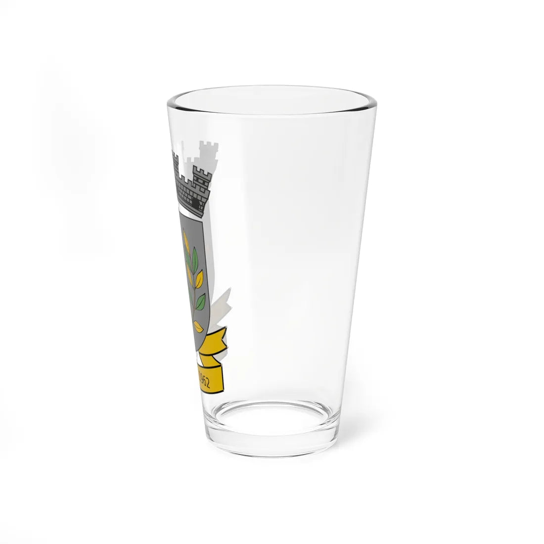 Brasão do município de Itamari-BA (Brazil) (Coat of Arms) Pint Glass 16oz - Go Mug Yourself