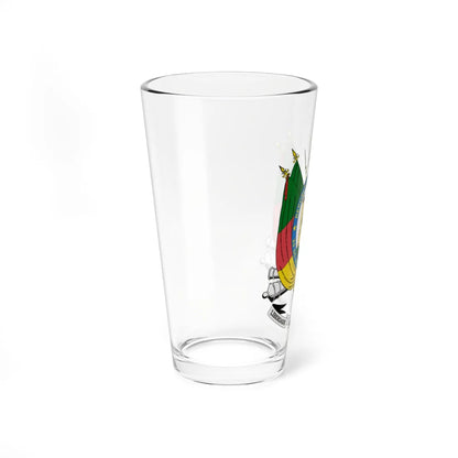 Brasão do Rio Grande do Sul (Brazil) (Coat of Arms) Pint Glass 16oz - Go Mug Yourself