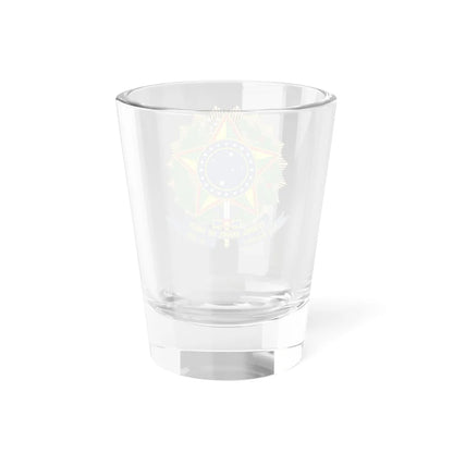Brasão dos Estados Unidos do Brazil 1889 (Brazil) (Coat of Arms) Shot Glass 1.5oz - Go Mug Yourself