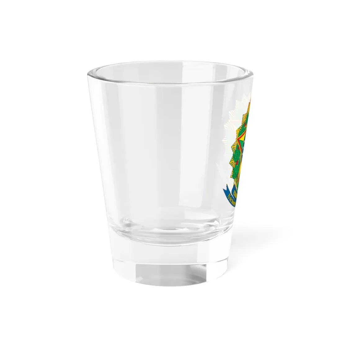 Brasão dos Estados Unidos do Brazil 1889 (Brazil) (Coat of Arms) Shot Glass 1.5oz - Go Mug Yourself