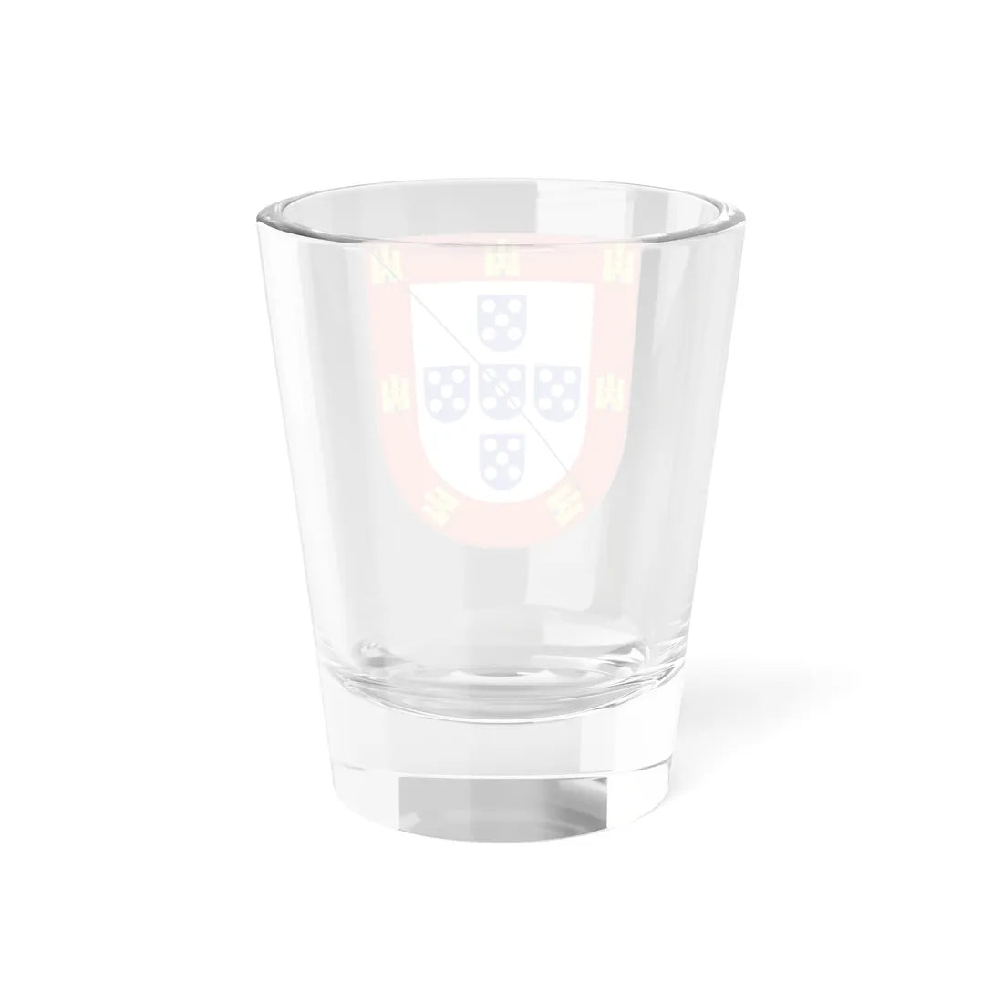 Brasão dos Lancastre (Portugal) (Coat of Arms) Shot Glass 1.5oz - Go Mug Yourself