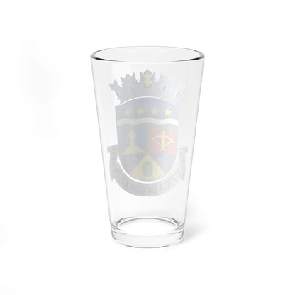 Brasão Vitoria da Conquista (Brazil) (Coat of Arms) Pint Glass 16oz - Go Mug Yourself