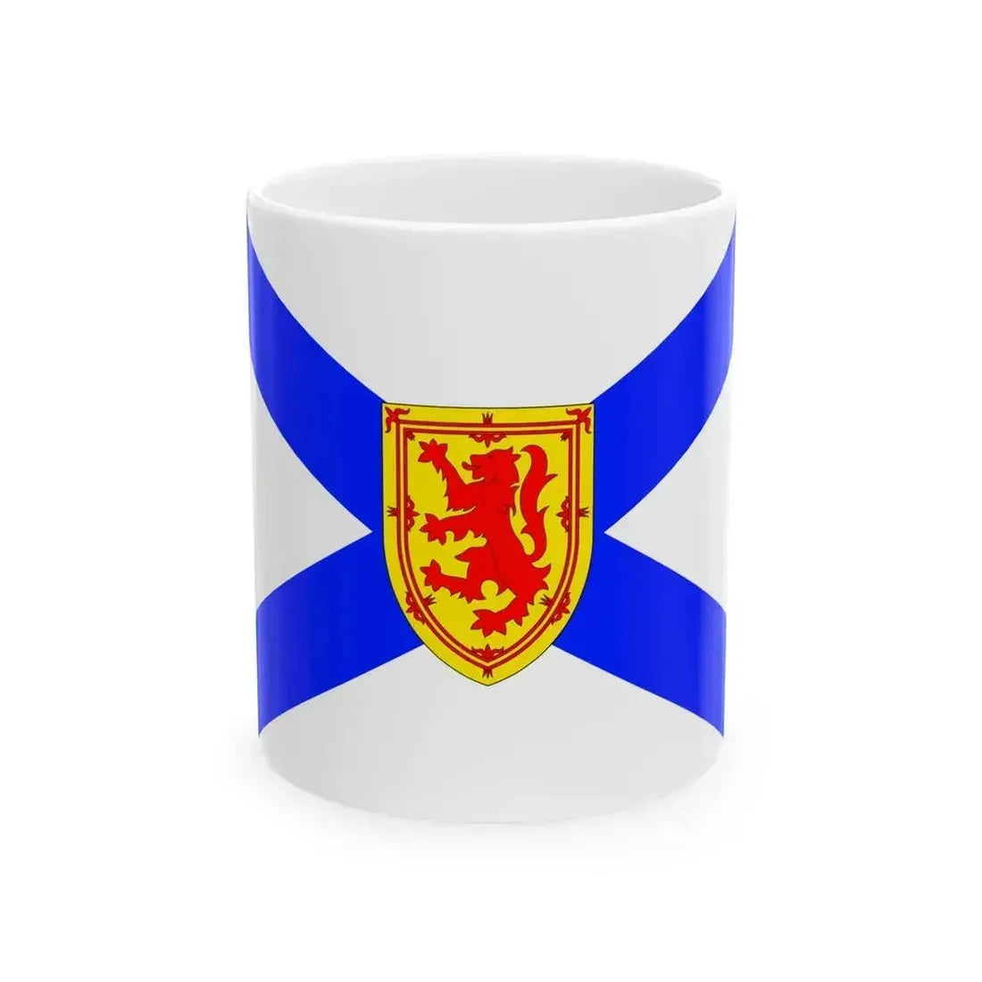Bratach Alba Nuaidh (Canada) White Coffee Mug 11oz - Go Mug Yourself