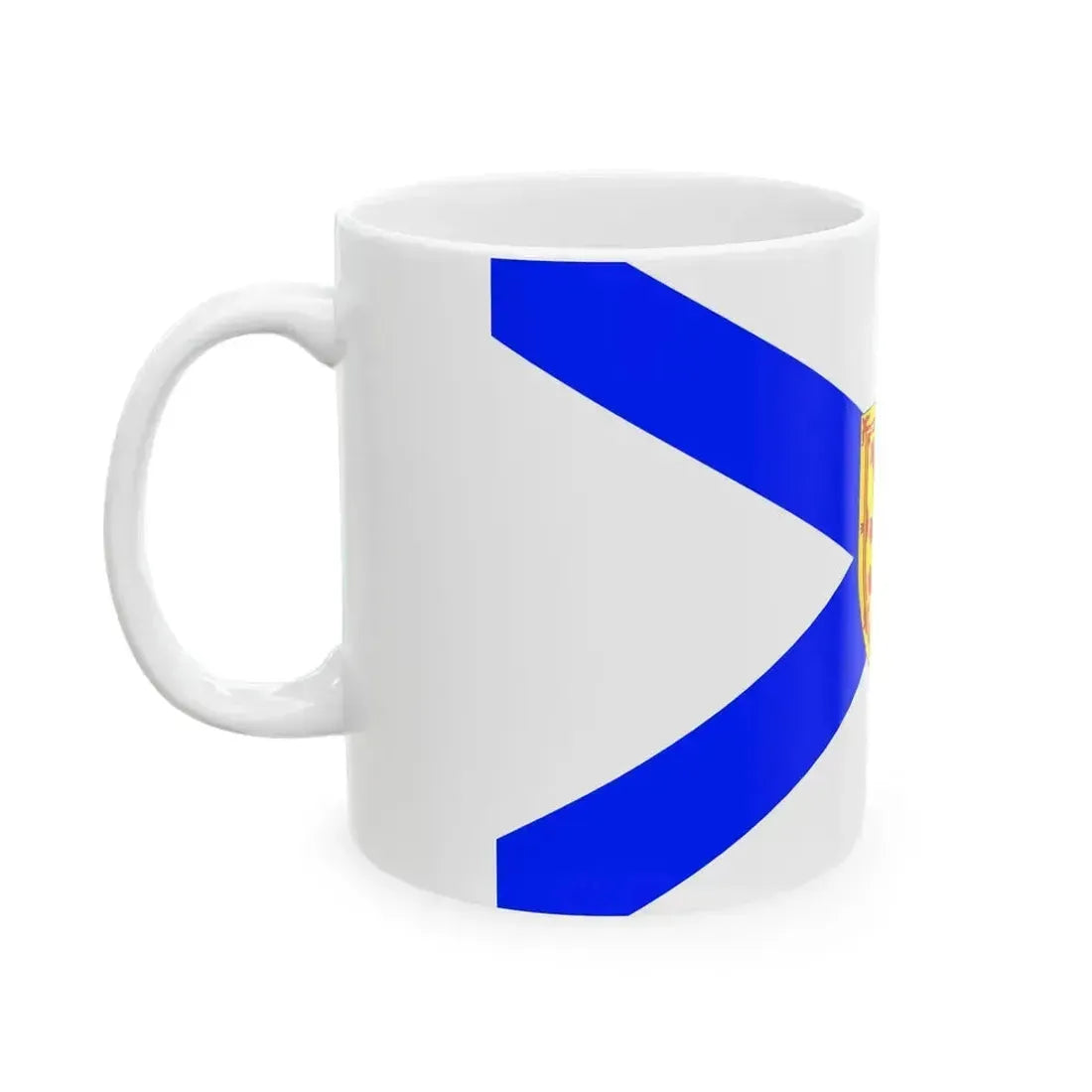 Bratach Alba Nuaidh (Canada) White Coffee Mug - Go Mug Yourself