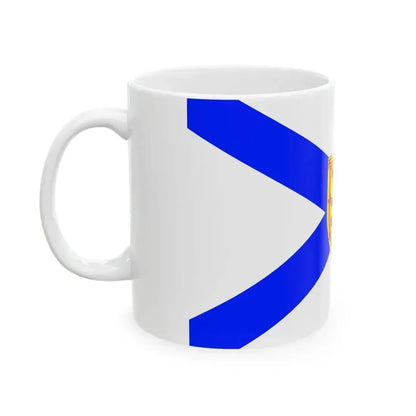Bratach Alba Nuaidh (Canada) White Coffee Mug - Go Mug Yourself