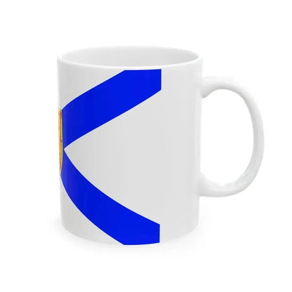 Bratach Alba Nuaidh (Canada) White Coffee Mug - Go Mug Yourself