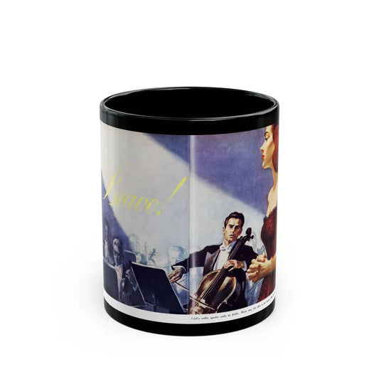 Bravo!, Redbook, October 1952 - Black Coffee Mug 11oz - Go Mug Yourself