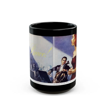 Bravo!, Redbook, October 1952 - Black Coffee Mug 15oz - Go Mug Yourself