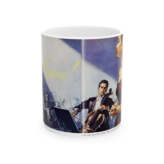 Bravo!, Redbook, October 1952 - White Coffee Mug 11oz - Go Mug Yourself