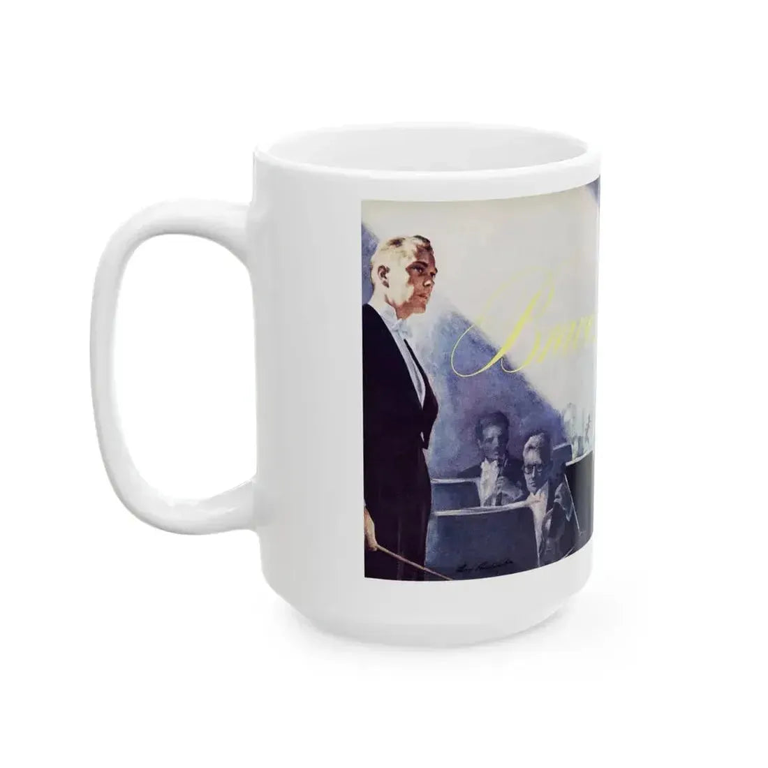 Bravo!, Redbook, October 1952 - White Coffee Mug - Go Mug Yourself