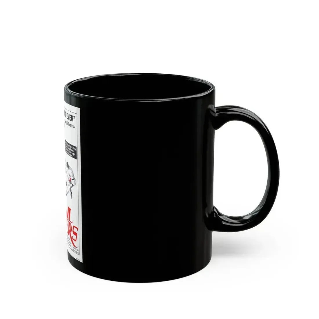 BRAWL BUSTERS 1978 Movie Poster - Black Coffee Mug - Go Mug Yourself