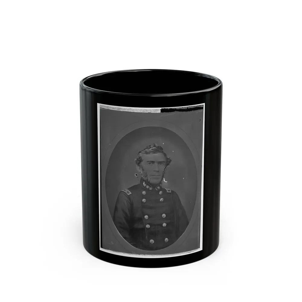 Braxton Bragg, Csa 001 (U.S. Civil War) Black Coffee Mug-11oz-Go Mug Yourself