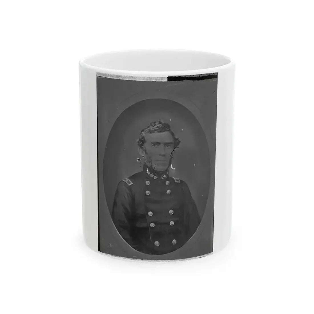 Braxton Bragg, Csa 001 (U.S. Civil War) White Coffee Mug 11oz - Go Mug Yourself