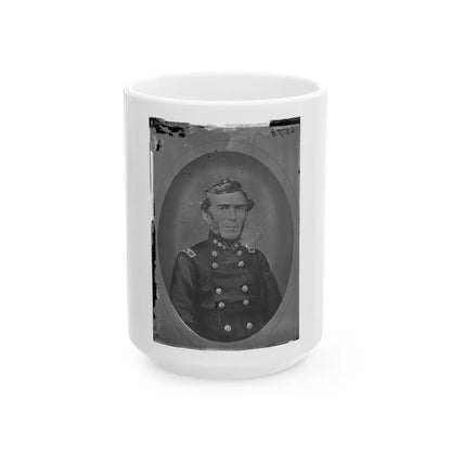 Braxton Bragg, Csa 002 (U.S. Civil War) White Coffee Mug-15oz-Go Mug Yourself